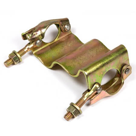 Scaffolding Roofing Coupler Electro Galvanized Steel