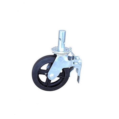 8" Caster Wheel with Jack