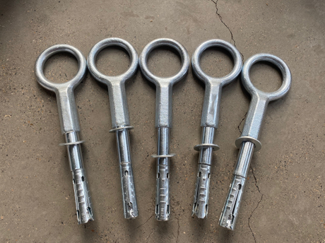 স্ক্যাফোল্ডিং ওয়াল টাই টিউবের জন্য ফরজিং স্টিল আই বোল্ট