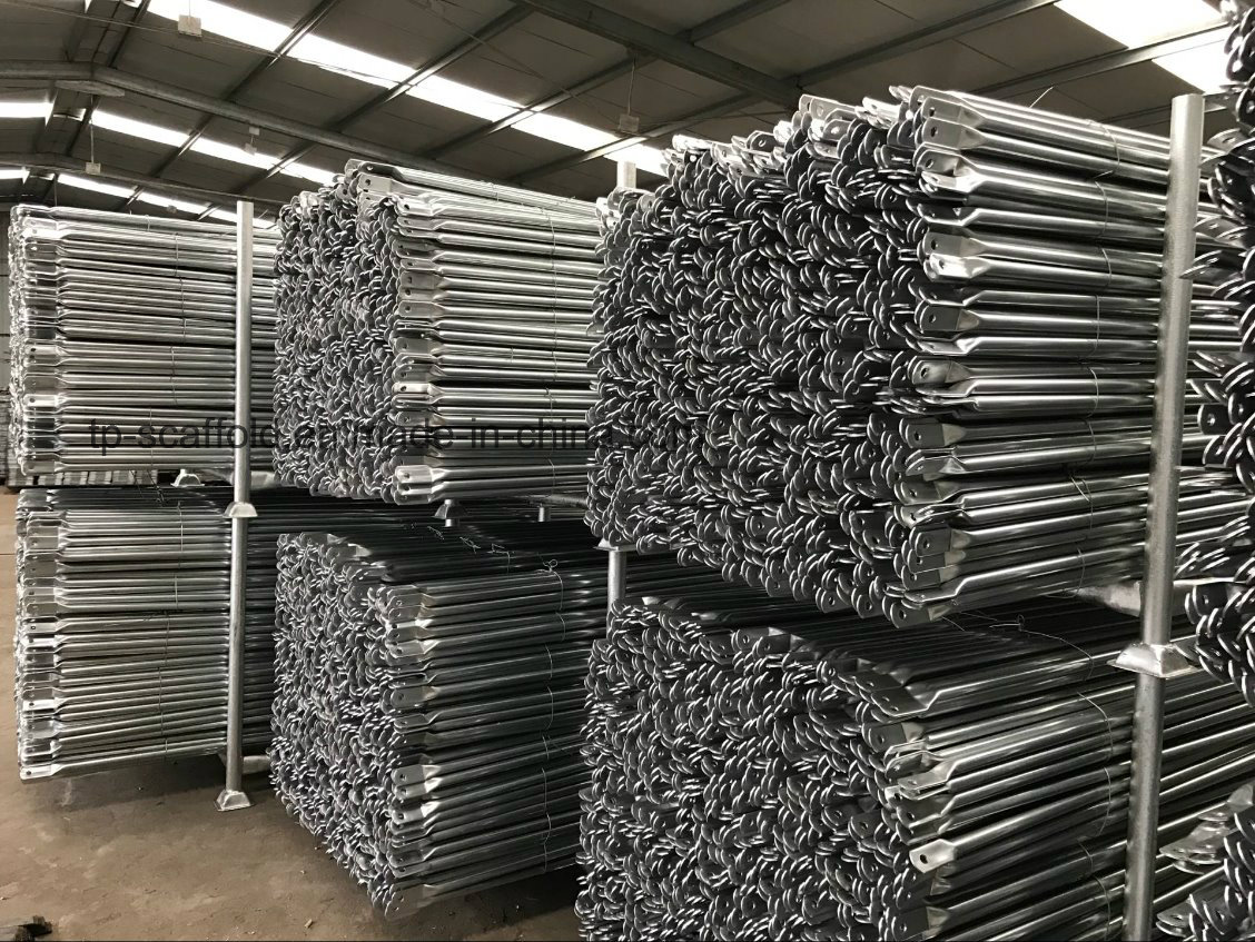 Galvanized Steel Italian Style Frame Scaffolding