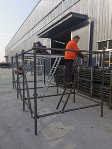 Flexible fixed ringlock scaffolding for Construction