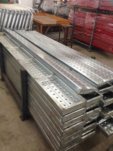 Galvanized Scaffolding Plank with 230mm Width